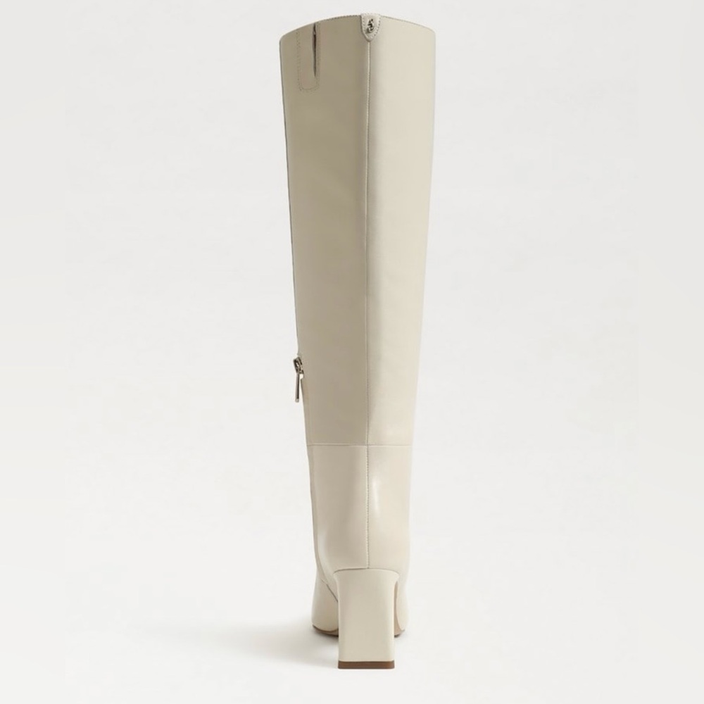 Sam Edelman SYLVIA Knee High Boot in cream Size 6.5 New with Tag - Picture 5 of 11
